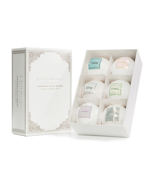 K. Hall Designs Assorted Bath Bomb Set