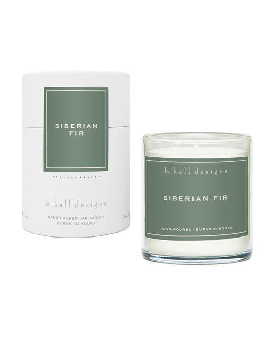 Siberian Fir 60 Hour Jar Candle