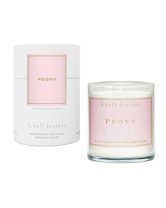 Peony 60 Hour Jar Candle