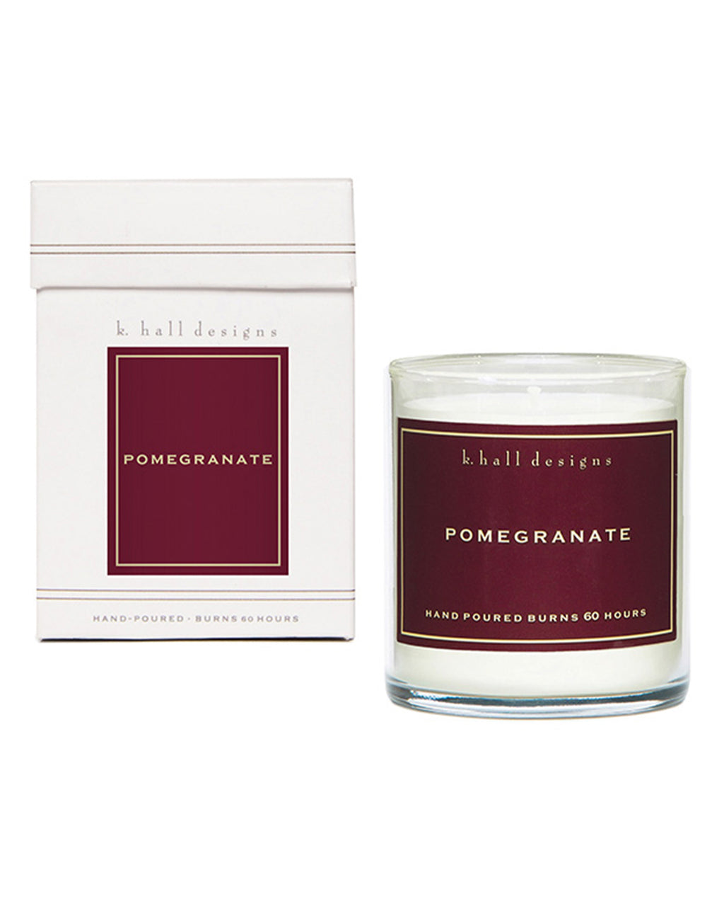 Pomegranate 60 Hour Jar Candle