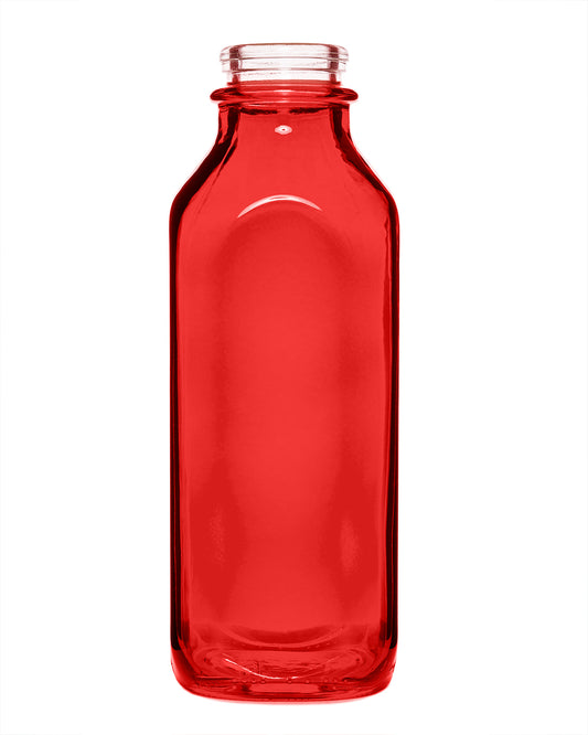 Grapefruit Empty Colored Milk Jug