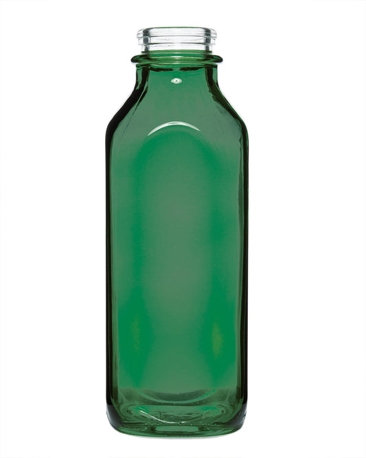 Honey Mint Empty Colored Milk Jug