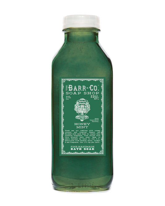 Honey Mint Bath Soak Salt