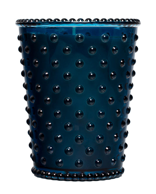 No. 72 Ambergris Hobnail Glass Candle