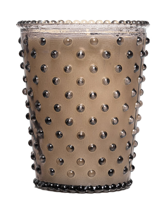 No. 75 Embers & Ash Hobnail Glass Candle