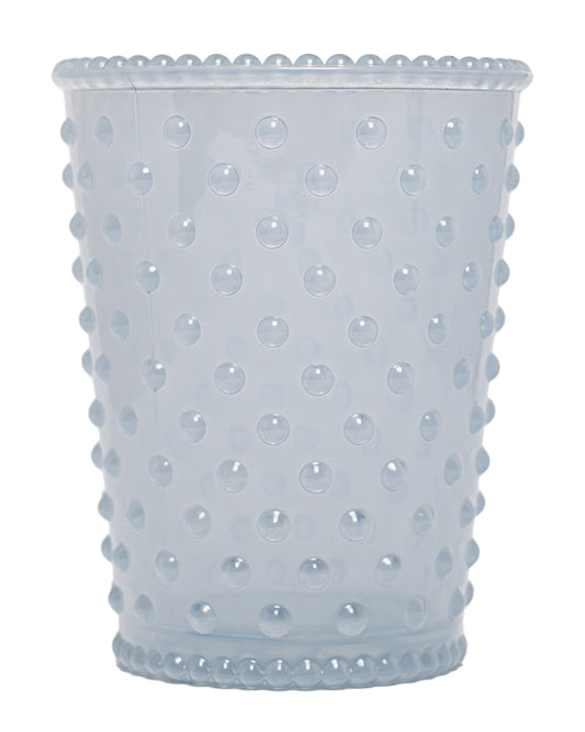 No. 85 Snow Empty Hobnail Glass