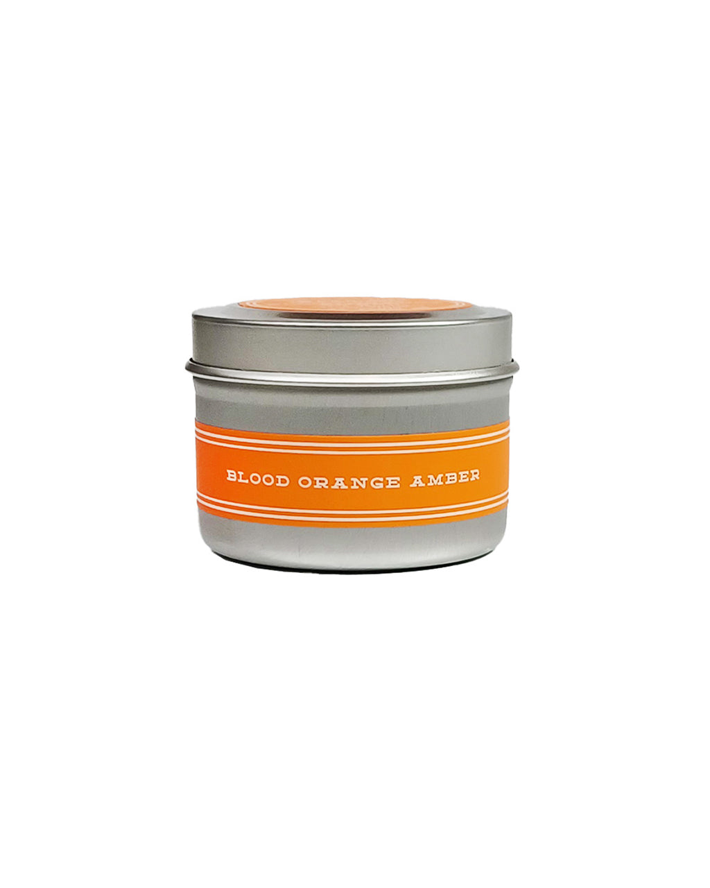Blood Orange Amber Travel Candle