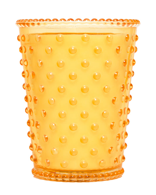 No. 89 Pina Colada Hobnail Glass Candle