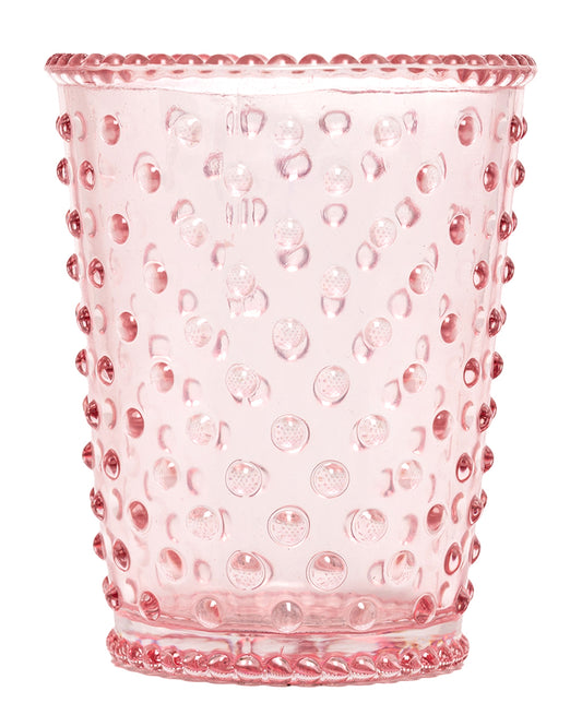 No. 92 Honeysuckle Empty Hobnail Glass