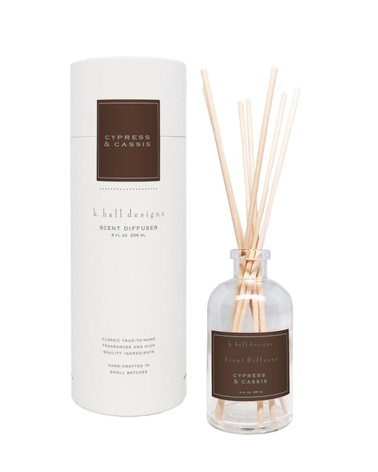 Cypress & Cassis Scent Diffuser Kit