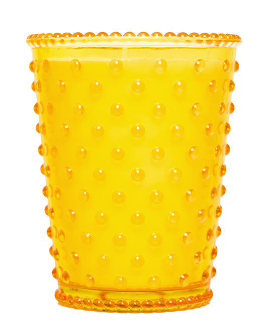No. 97 Meyer Lemon Hobnail Glass Candle