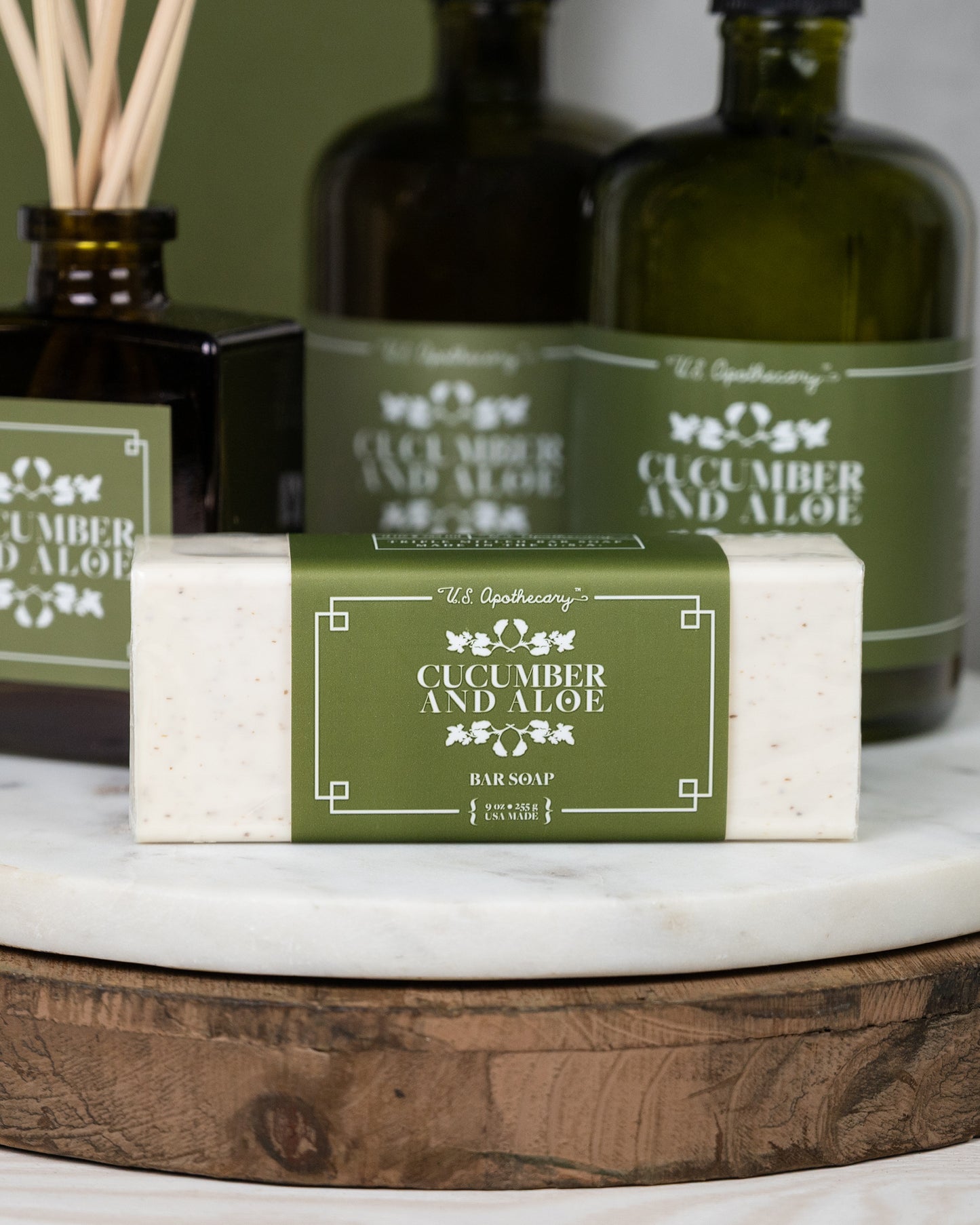 Cucumber and Aloe Triple Milled Bar Soap