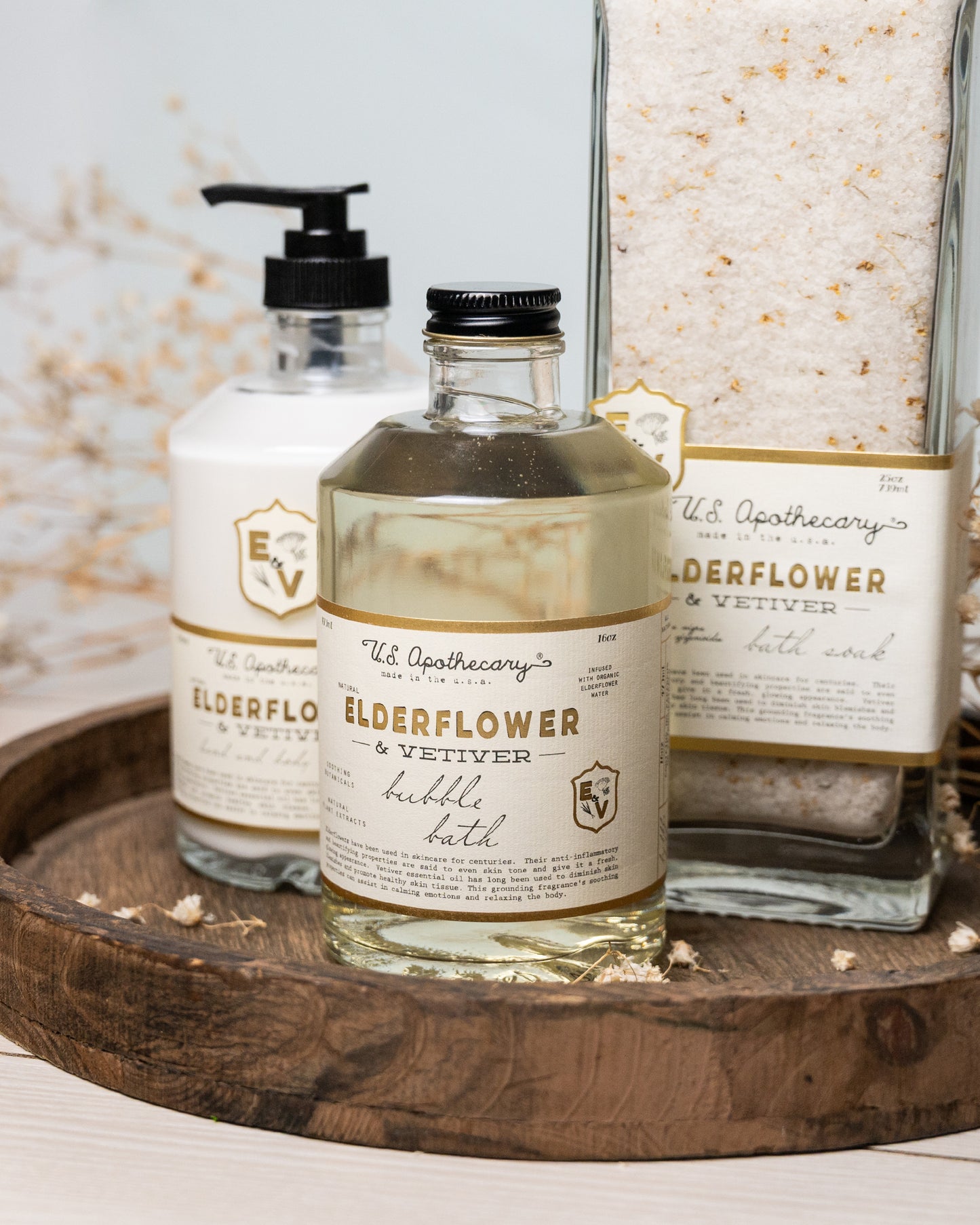Elderflower & Vetiver Bath Elixir