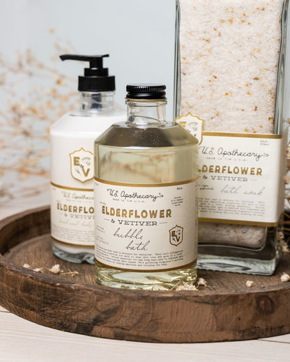 Elderflower & Vetiver Bath Elixir