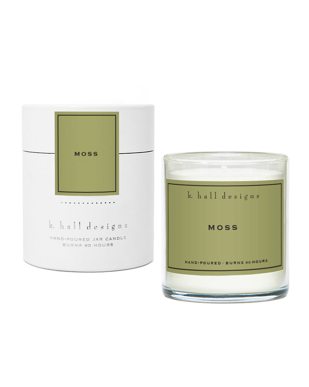 Moss 60 Hour Jar Candle