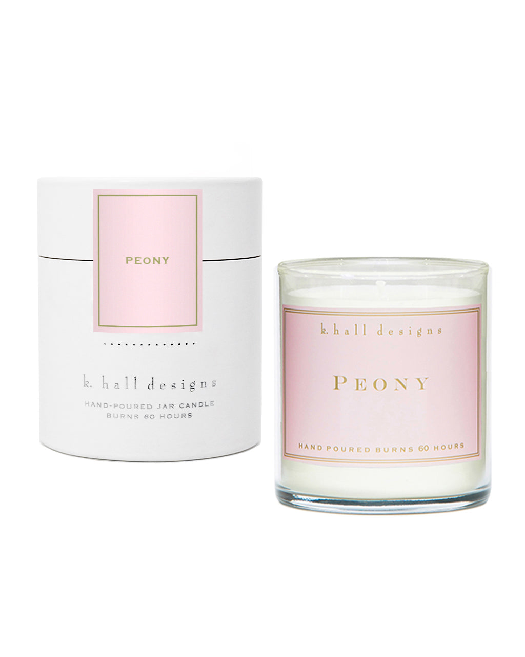 Peony 60 Hour Jar Candle