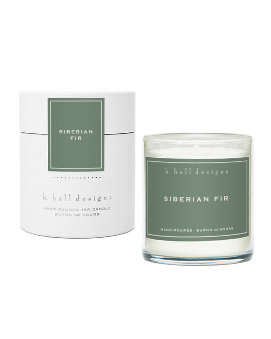 Siberian Fir 60 Hour Jar Candle
