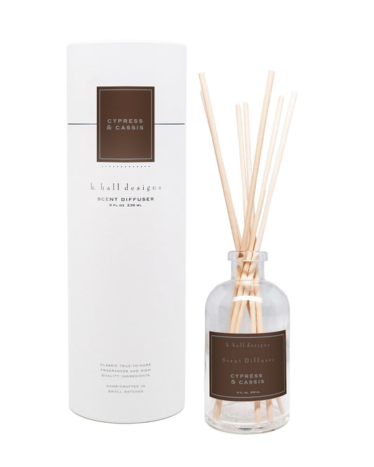 Cypress & Cassis Scent Diffuser Kit