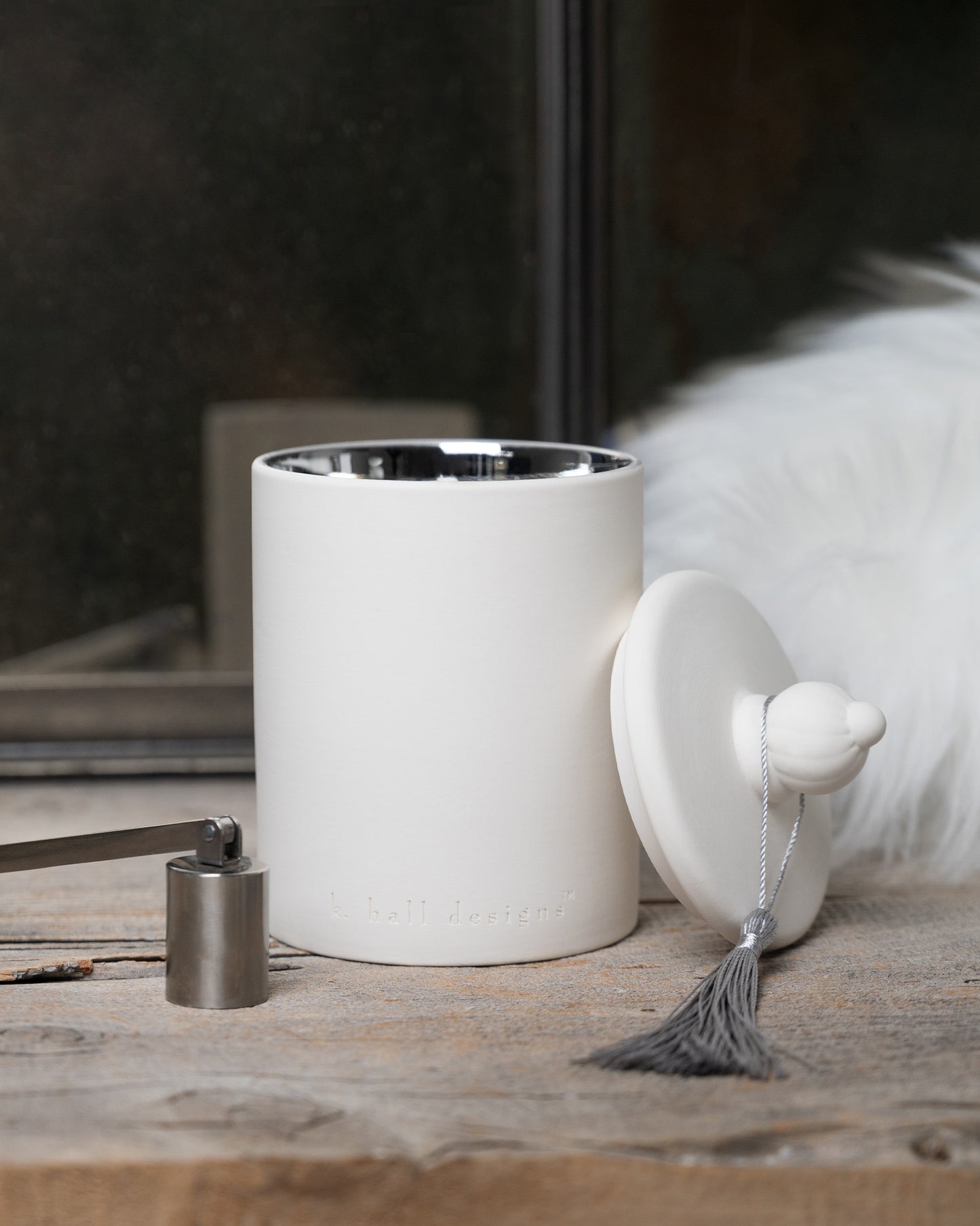 Milk Ceramic Candle