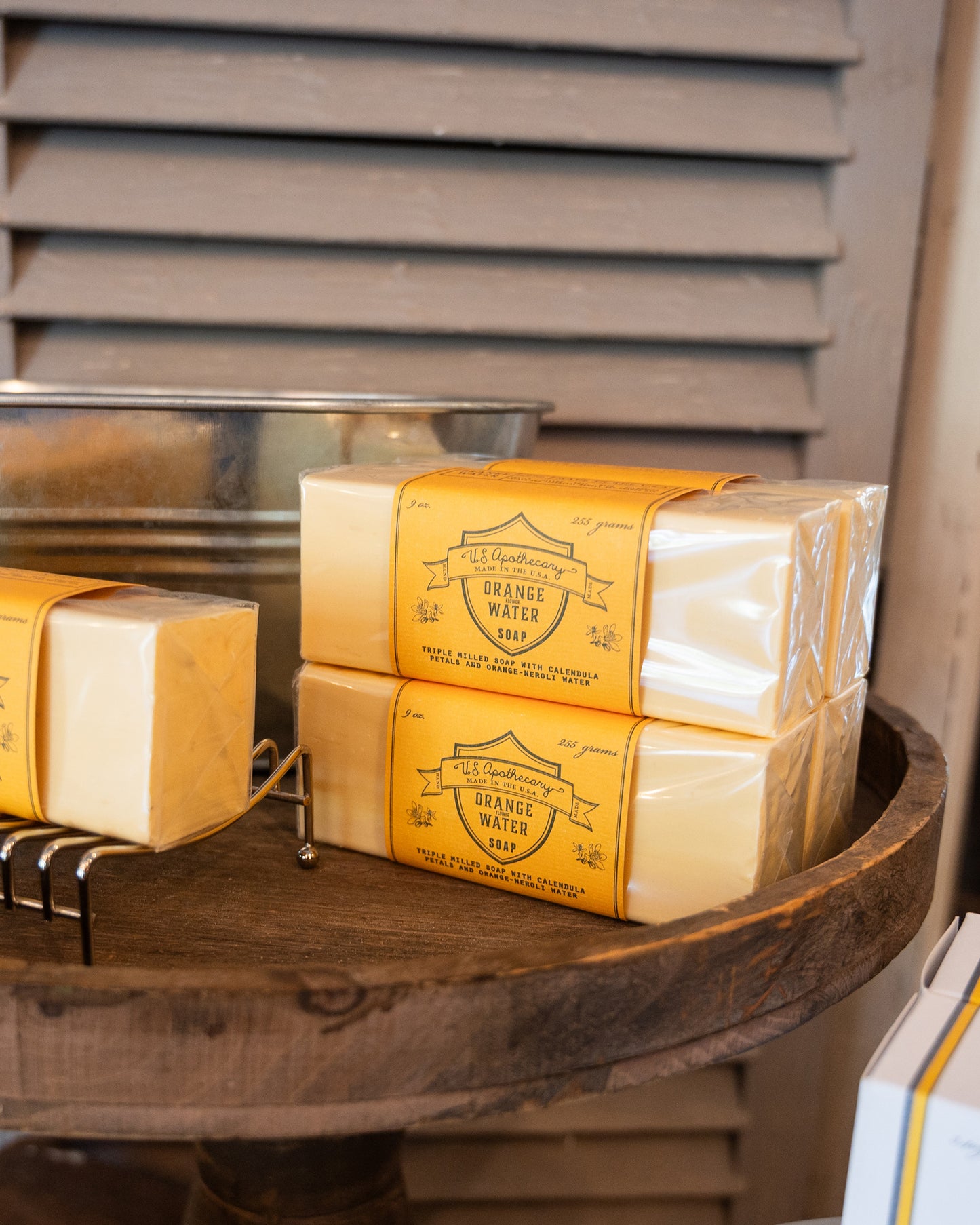 Orange Water Triple Milled Bar Soap