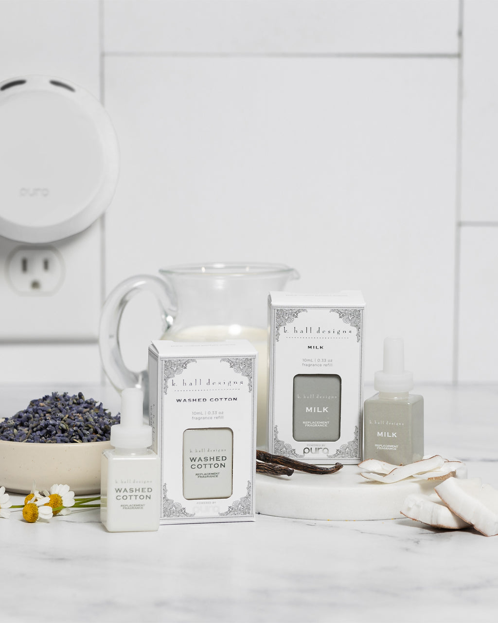 Pura K. Hall Designs Smart Home Fragrance Starter Kit