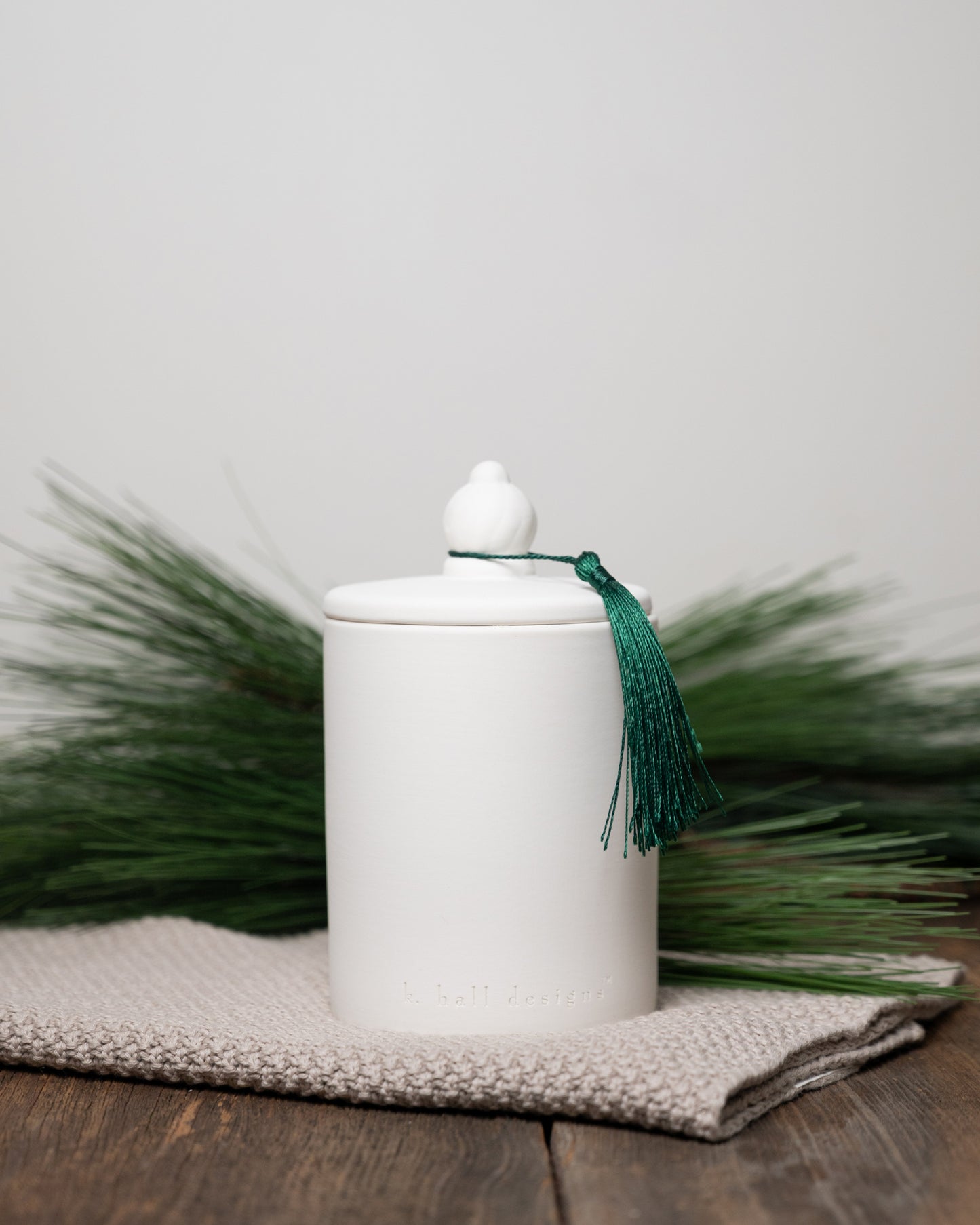 Siberian Fir Ceramic Candle