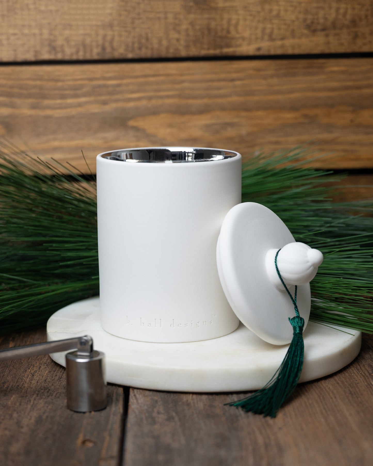 Siberian Fir Ceramic Candle