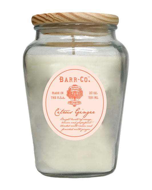 Citrus Ginger Vase Candle