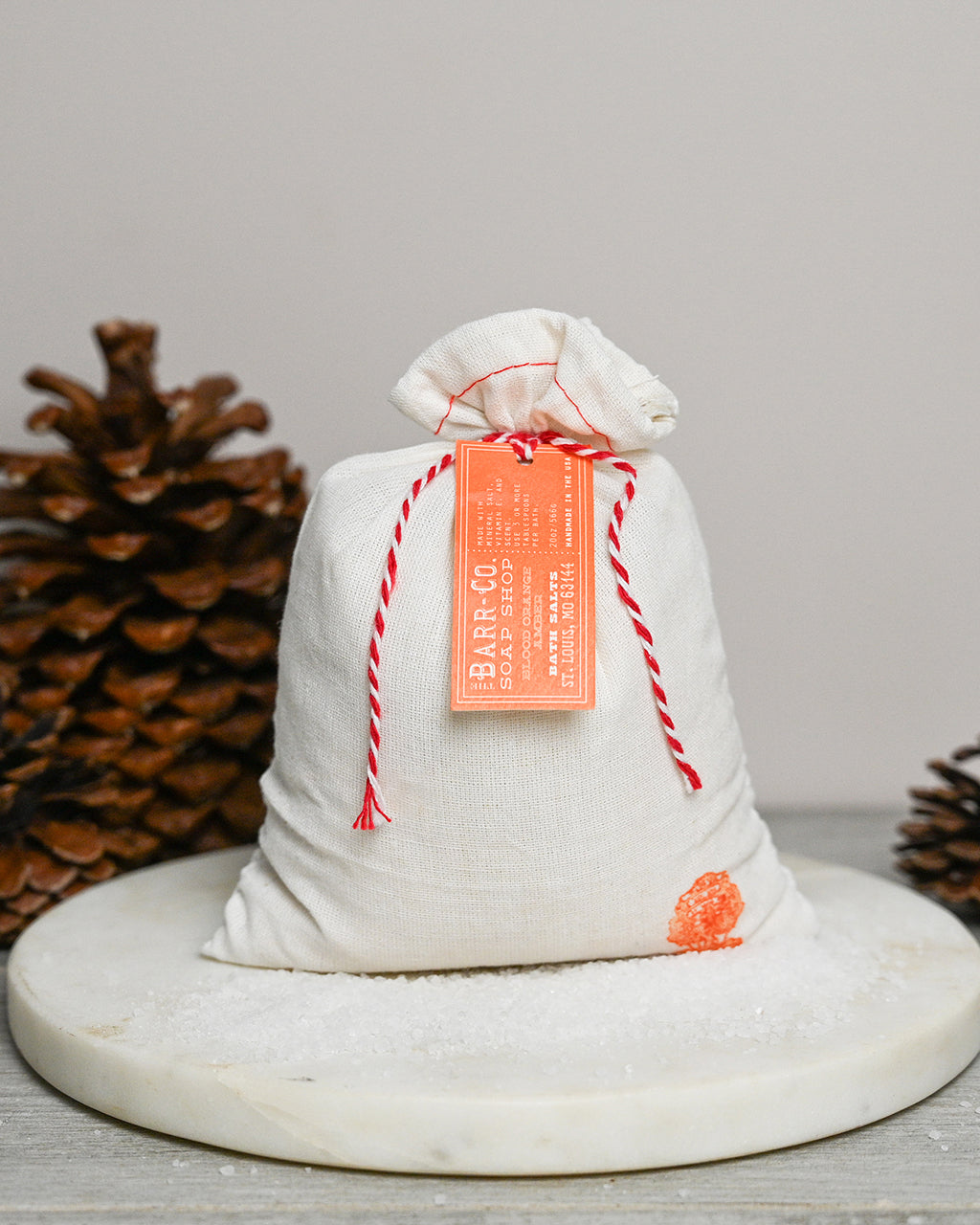 Blood Orange Amber Bag of Bath Salt