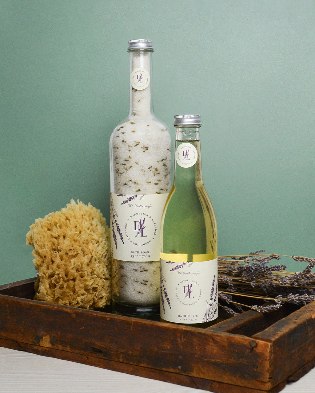 Dandelion & Lavender Bath Elixir
