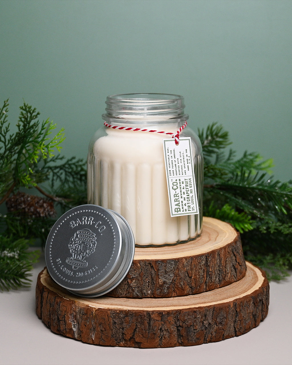 Fir & Grapefruit Apothecary Jar Candle